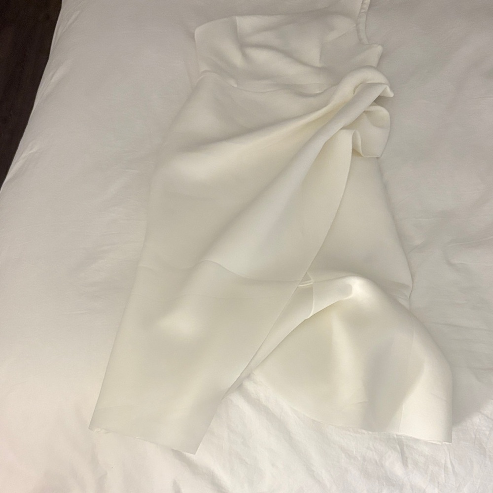 ASOS One Shoulder White Dress